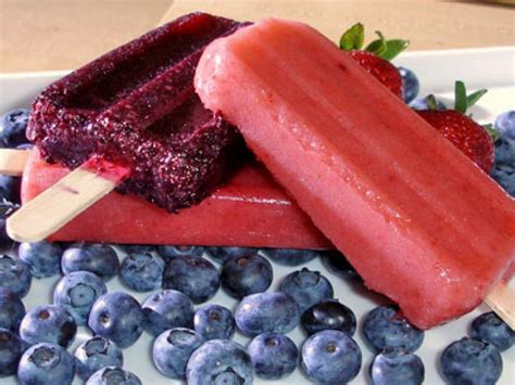 real fruit ice pops